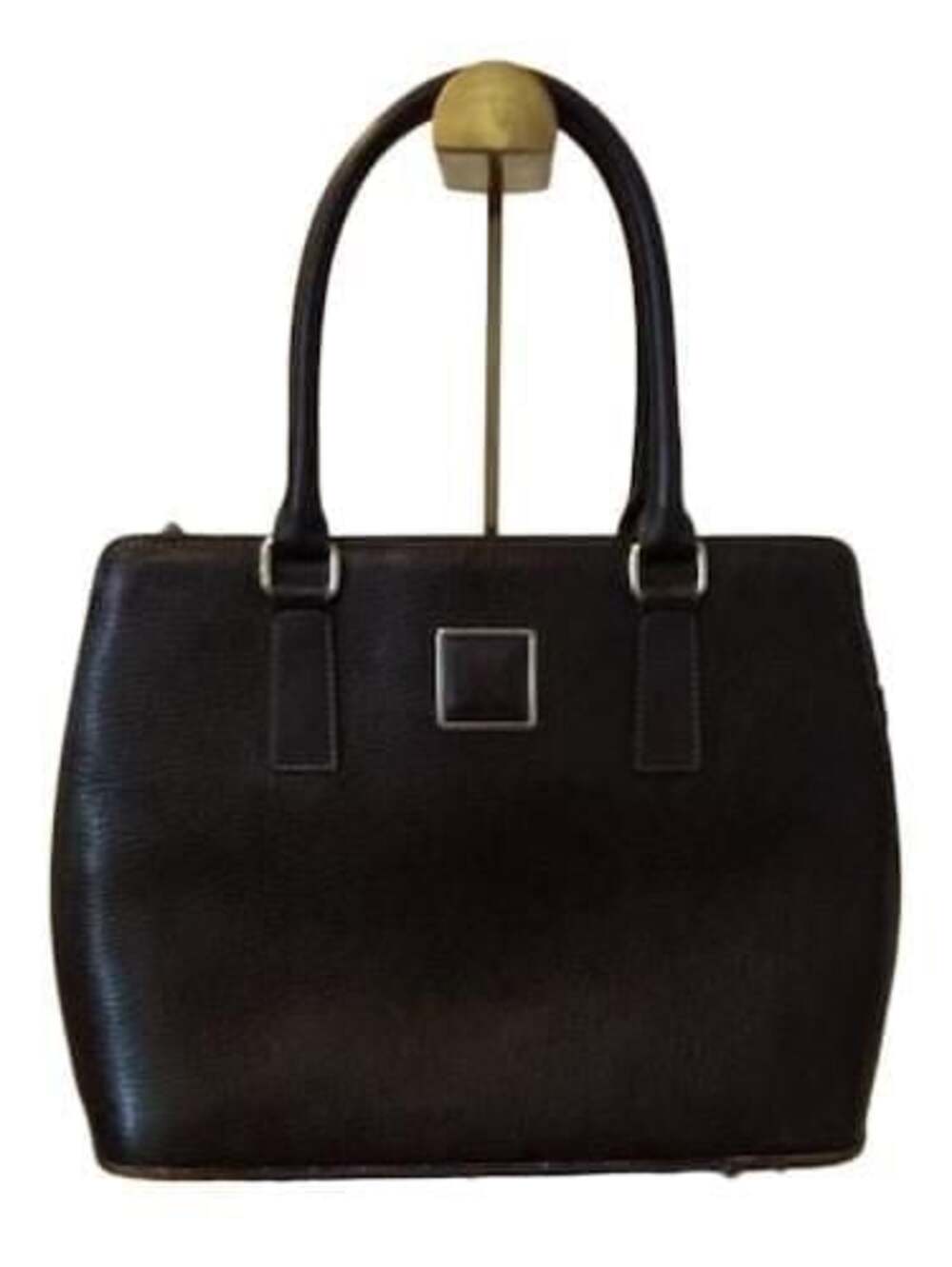 Nina Ricci Brown Top Handle Handbag with Crossbody Strap